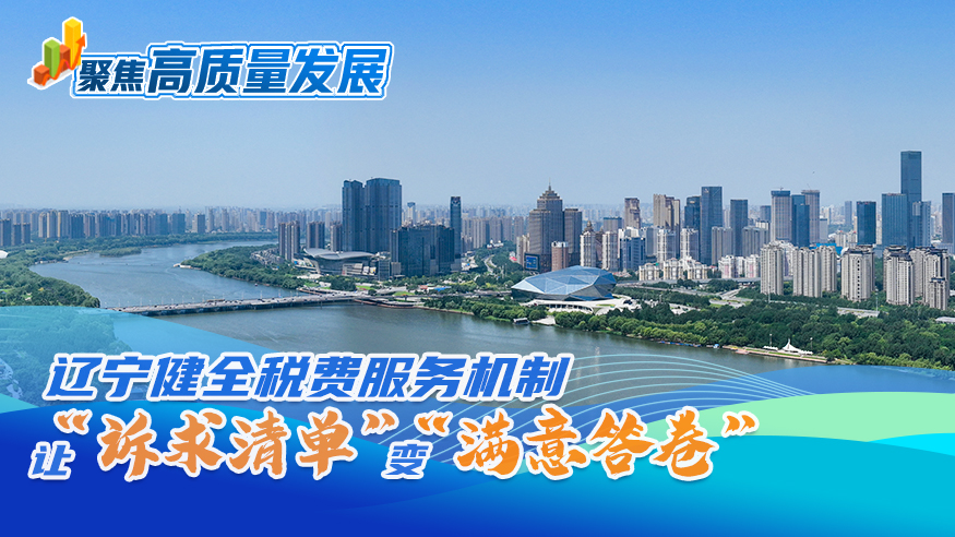 辽宁健全税费服务机制 让“诉求清单”变“满意答卷”