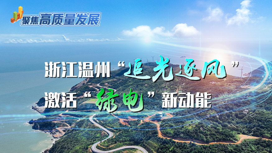 浙江温州“追光逐风” 激活“绿电”新动能